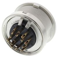 Lumberg DINソケット 12極 メス パネルマウント KFV 120 1ロット(50個)（直送品）