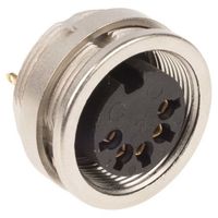 Lumberg DINソケット 5極 メス パネルマウント 0304 05 1ロット(50個)（直送品）