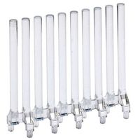 MENTOR GmbH クリア 丸型 レンズ， LED照明 アクリル透明棒 1272.1010 1ロット(50個)（直送品）