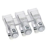 MENTOR GmbH クリア 丸型 レンズ， LED照明 アクリル透明棒 1271.1003 1ロット(100個)（直送品）