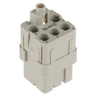 Harting ヘビーデューティコネクタ Han Q シリーズ 6極 16A 400 V