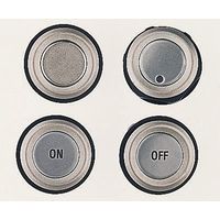 Schurter 押しボタンスイッチ， モーメンタリ， パネルマウント， 単極単投(SPST)， 1241.2856 1ロット(10個)（直送品）