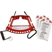 日本ブレイディ ロックアウト Brady ガラス繊維強化プラスチック 錠前&タグキャリア 148866 1個（直送品）