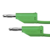 Schutzinger テストリード線 33 V ac， 70V dc， 緑， 1m MFK 15 / 1 100 GN 1個（直送品）