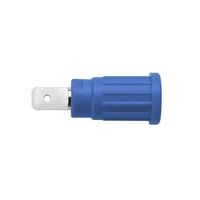 Schutzinger バナナソケット メス 青 真鍮， SEPB 6453 Ni / BL 1個（直送品）