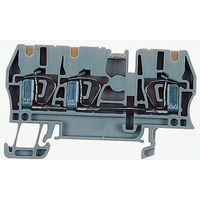 日本ワイドミュラー Weidmuller 接続式端子台 クランプ ZDUシリーズ， 17.5A， 1775530000 1箱(10個)（直送品）