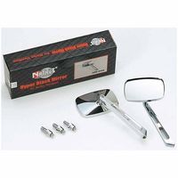 丸中洋行 MRDー244A ハーレーダビットソン用ミラー 1本（直送品）