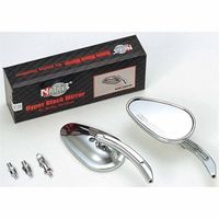 丸中洋行 MRDー2002R ハーレーダビットソン用ミラー 1本（直送品）