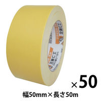 【ガムテープ】 カラークラフトテープ No.500WC 幅50mm×長さ50m 黄 積水化学工業 1箱（50巻入）