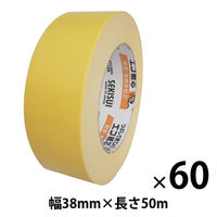【ガムテープ】 カラークラフトテープ No.500WC 幅38mm×長さ50m 黄 積水化学工業 1箱（60巻入）