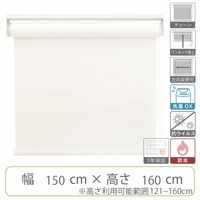 【幅1cm単位】抗ウイルスロールスクリーン幅150cm×高121~160cm tr4238-150x160-r110 1セット トーソー（直送品）