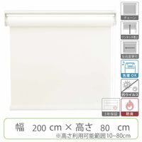 【幅1cm単位】抗ウイルスロールスクリーン幅200cm×高10~80cm tr4238-200x80-r65 1セット トーソー（直送品）
