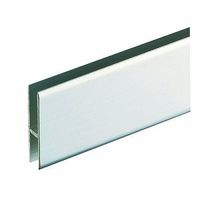 スリーナイン島野 アルミ 40ミリHハカマ シルバー(C) 平穴明 7x2000 2477 1本（直送品）