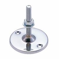 スリーナイン島野 ニートポールアジャスター 下 丸型 10655 1セット(2個)（直送品）