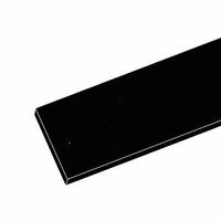 スリーナイン島野 戸当りマット 黒 29x2000 4742 1本（直送品）