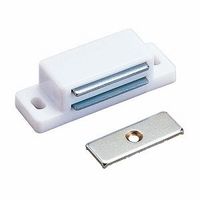 スリーナイン島野 プラマグネットキャッチ 50 白(H751)(10個入) 71500 1セット（直送品）