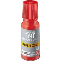 シヤチハタ ＴＡＴインキ　多目的用Ａ　小　赤 STGA-1-R 1個（取寄品）