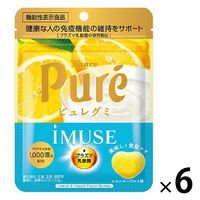 ピュレグミiMUSEプラズマ乳酸菌 59g 6袋 カンロ グミ