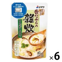 シマヤ 昔ながらの雑炊 かつおだし仕立て 国産米100%使用 230g 1