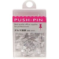 Amazon.co.jp: クラウン(Crown) 画鋲 ダルマ画鋲100 徳用タイプ