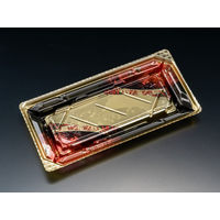 バイオPET 美枠寿司 1-4B あでやか赤　800枚(50×16) FAPR062　リスパック（直送品）