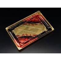 バイオPET 美枠寿司 2-4B あでやか赤　600枚(50×12) FAPR272　リスパック（直送品）