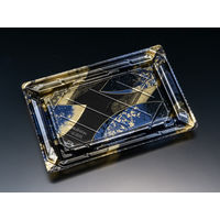 バイオPET 美枠寿司 2-4B せんれい青　600枚(50×12) FAPR273　リスパック（直送品）