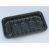 PSトレー150C 黒　3000枚(100×30) FPPS162　リスパック（直送品）