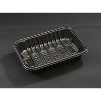 PSトレー180F 黒　2000枚(100×20) FPPS172　リスパック（直送品）