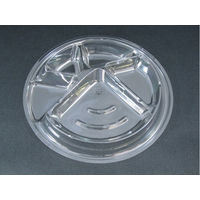 クリーンボール M大中皿 5S-8　1200枚(100×12) PAPS912　リスパック（直送品）