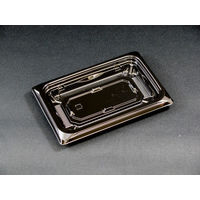 クリーンカップ つどい15-10B 黒　1200枚(50×24) PAQS192　リスパック（直送品）