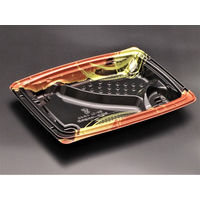 バイオデリカ 枠膳 10-4B K-かがほ赤　600枚(50×12) RHBW282　リスパック（直送品）