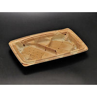 バイオデリカ 枠膳 100-5B K-やわらぎ茶　600枚(50×12) RHBW744　リスパック（直送品）