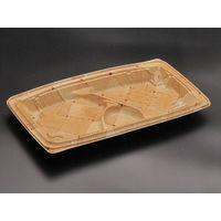 バイオデリカ 枠膳 800-5B K-やわらぎ茶　400枚(50×8) RHBW914　リスパック（直送品）