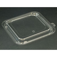 ハイクッカー 角丼D16 中皿蓋　600枚(50×12) RHHF328　リスパック（直送品）