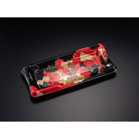 しきさい 1-4B 箔おうぎ赤　1200枚(50×24) RSAH162　リスパック（直送品）