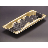 魅せ巻 太4B ふで箔金　1200枚(50×24) RSAM201　リスパック（直送品）