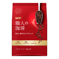 【コーヒー粉】UCC上島珈琲 職人の珈琲 あまい香りのリッチブレンド 1袋（240g）