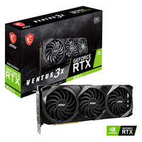 グラフィックボード MSI GeForce RTX 3070 Ti VENTUS 3X 8G OC TORXファン 3.0 / 8GB GDDR6X 1台