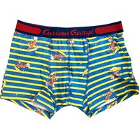 スモール・プラネット ボクサーブリーフ おさるのジョージボーダー