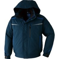 Asahicho（旭蝶繊維） 65600 ブルゾン ネイビー 3L 1枚（直送品）