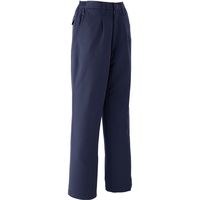 Asahicho（旭蝶繊維） 68800 パンツ（ワンタック） ネイビー 4L 1枚（直送品）