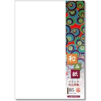 長門屋商店 プリンタ対応和紙 和み紙 B5 特白奉書 徳用 ナ-750V 1セット(400枚:100枚×4)