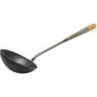 和平フレイズ 味道 鉄製中華お玉 中 AD-022 1セット(4個)