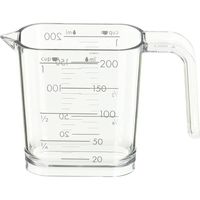 和平フレイズ ジー・クック 計量カップ200ml(シルバーグレー) GC-262 1セット(4個)