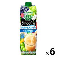 カゴメ 野菜生活100 Smoothie ヨーグルトスムージー　1000g 1箱（6本入）