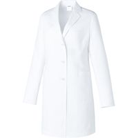 チトセ ドクターコート (長袖) 女性用　ホワイト　S UN-0200 1枚（取寄品）