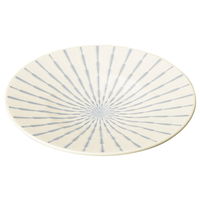 陶雅 大皿 白影9.5寸浅鉢 [3個入] tga-0518-020（直送品）