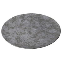 陶雅 中皿 いぶし銀タタキ24cm丸皿 [2個入] tga-1718-056（直送品）