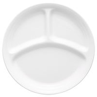 陶雅 ランチプレート 3つ仕切25cmラウンドプレート(軽量強化) [2個入] tga-1818-085（直送品）